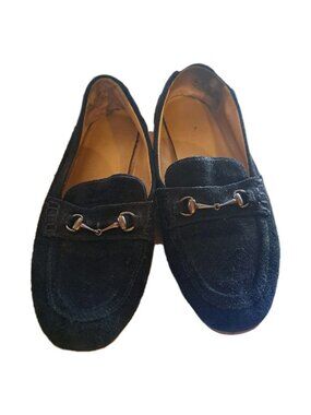 Franco Sarto Loafer Leather Womens Shoes 7.5 Porter